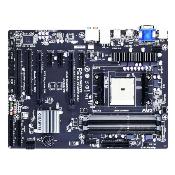 F2a85x-d3h emolevy Gigabyte Fm2 -emolevylle