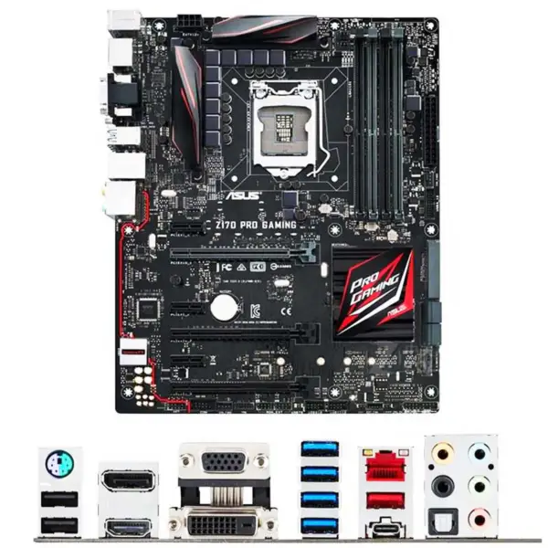 Z170 peli emolevy Asus Z170 Pro Gamingille