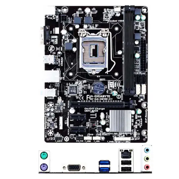 H81-emolevy Gigabyte Ga-h81m-s1:lle