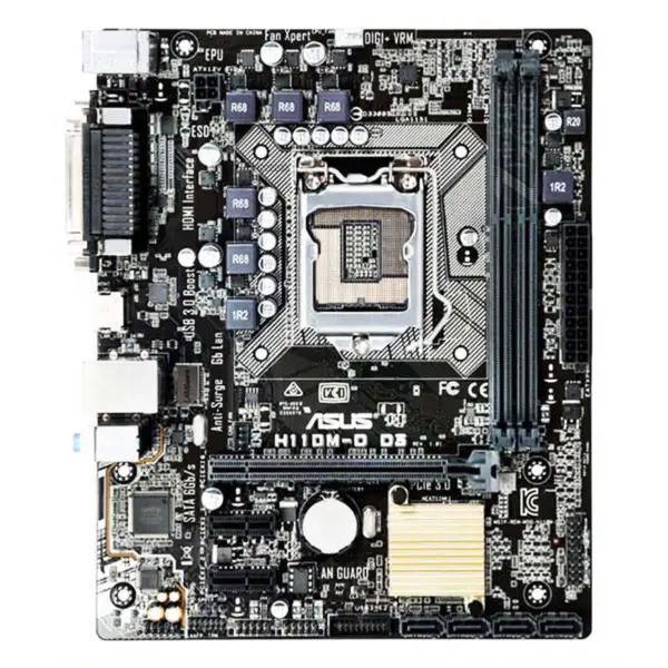 H110 emolevy Asus H110m-d:tä varten