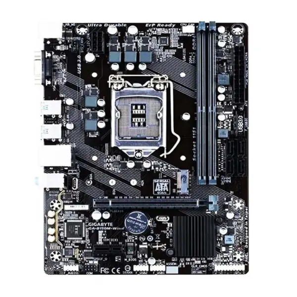 B150m-tuuli Gigabyte Ddr4:lle M.2:n kanssa