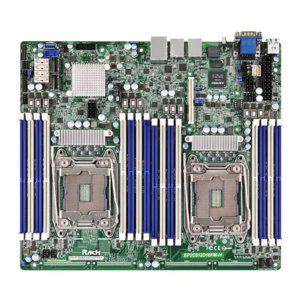 Asrock Ep2c612d16fm-n emolevy