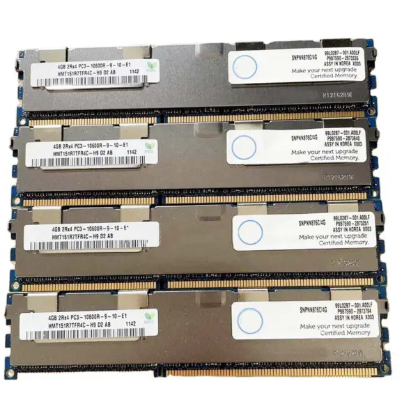 2kpl Hmt151r7tfr4c-h9 Ram Sk Hynix 4gb Ddr3 1333mhz 2rx4 Pc3-10600r muistia Sk Hynix 4gb Ddr3 1333mhz Pc3-10600r muistia
