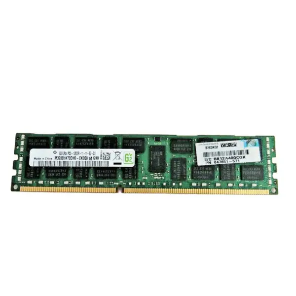 Palvelinmuisti Hp 647651-571 682414-001 8gb Ddr3 1600 2rx4 Pc3-12800r Ramille