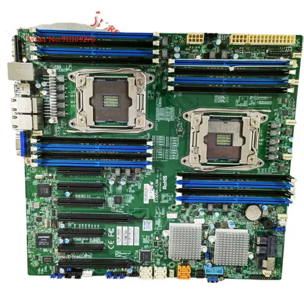 X10drh-iln4 Supermicro-emolevylle Lga2011 E5-2600 V4/v3-perheeseen Ddr4 Ipmi 2.0:lle X10drh-iln4