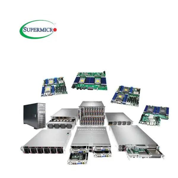 X8dtu-6f+ Supermicro-emolevylle Xeon-prosessori 5600/5500-sarjaan 82576 Kaksoisporttinen Gigabit Ethernet -ohjain Ipmi 2.0