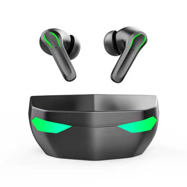 2023 Mobile Handsfree langattomat kuulokkeet 65ms Low Latency Gaming Headset Melunvaimennus D17 Tws korvanapit