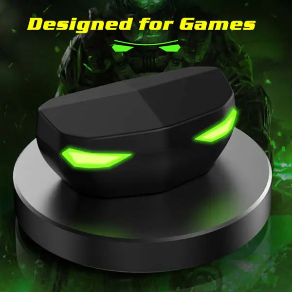 2023 Mobile Handsfree langattomat kuulokkeet 65ms Low Latency Gaming Headset Melunvaimennus D17 Tws korvanapit