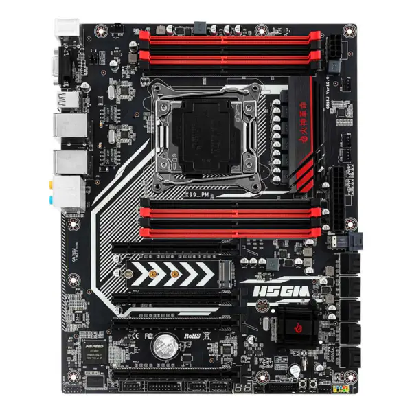 Hsgm X99-pm Lga 2011-3 Cpu Socket Server Computer -tietokoneen emolevy Hsgm X99-pm Lga 2011-3 Cpu Socket Server Computer -tietokoneen emolevy