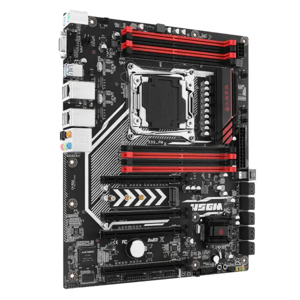 Hsgm X99-pm Lga 2011-3 Cpu Socket Server Computer -tietokoneen emolevy Hsgm X99-pm Lga 2011-3 Cpu Socket Server Computer -tietokoneen emolevy