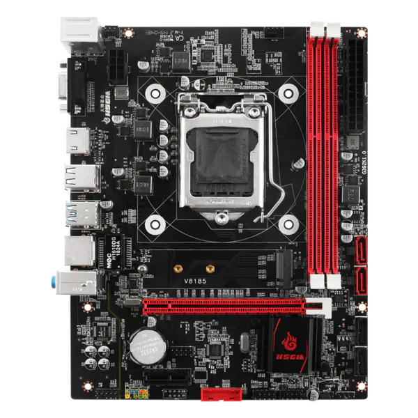 Hsgm Desktop H81-v8185 Lga 1150 Cpu Socket tietokoneen emolevy