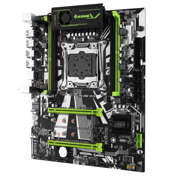 Hsgm X99-s680 emolevy 64gb muistia High-end tuki kaksikanavainen Ddr3/ddr4 palvelin emolevy