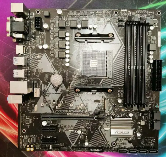 Asus Prime B450m-a/csm emolevy