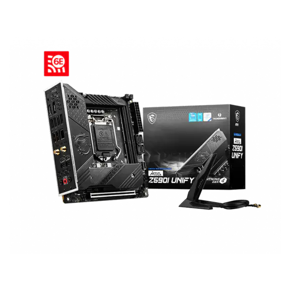 Gaming Lga 1200 Z590 emolevy Atx 10. 11. Gen Meg Z590i Unify Itx