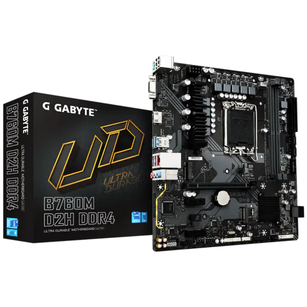 Gigabyte B760M D2H DDR4-emolevy (Gigabyte B760M D2H DDR4)