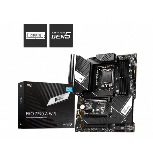 Ms emolevy Pro Z790-a Wifi Ddr5 emolevy Lga 1700 Cpu 13900k 13600kf 13700kf 13900kf 13900kf 13900kf