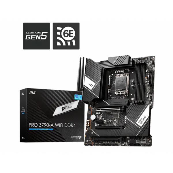 Ms emolevy Pro Z790 Z790-a Wifi Ddr4 D4 muisti Lga 1700 Intl 13th 12th Gen Z790-p 13900k 13600kf 13700kf 13900kf 13900kf
