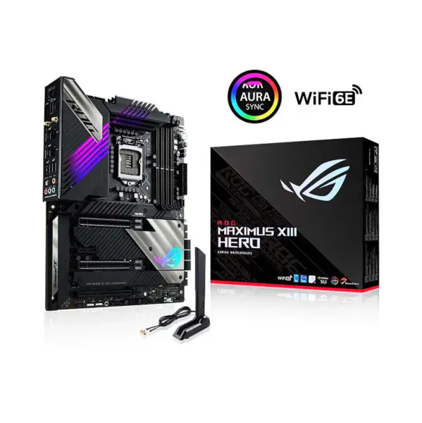 Asus Emolevy Z590 Muisti Emolevy Rog Strix Maximus Xiii Hero M13h Ddr4 Ddr4