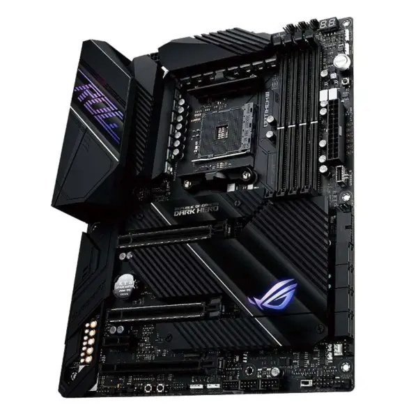 Asus Rog Crosshair Viii Dark Hero C8dh X570 Argb emolevy peliprosessori tuki 5800x 5900x 5950x 5900x 5950x