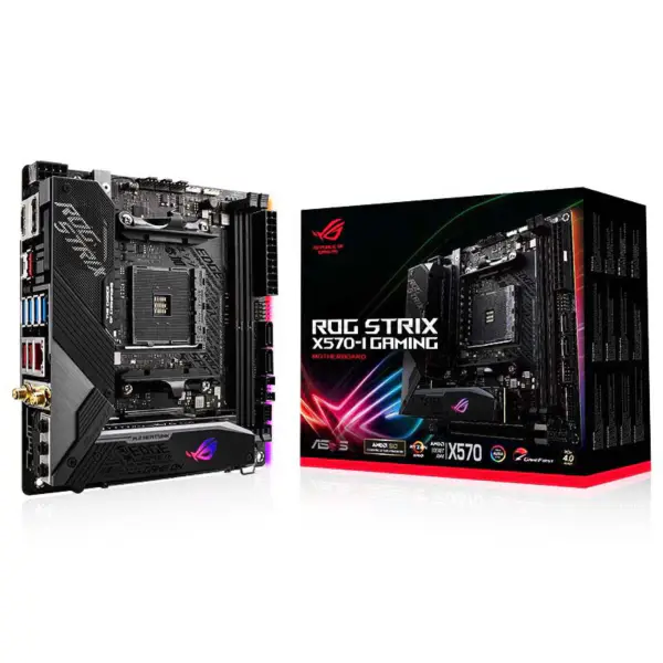 Asus Rog Strix X570-i Gaming Ddr4 Argb emolevy prosessorituki 5800x 5900x 5950x X570-i X570-i