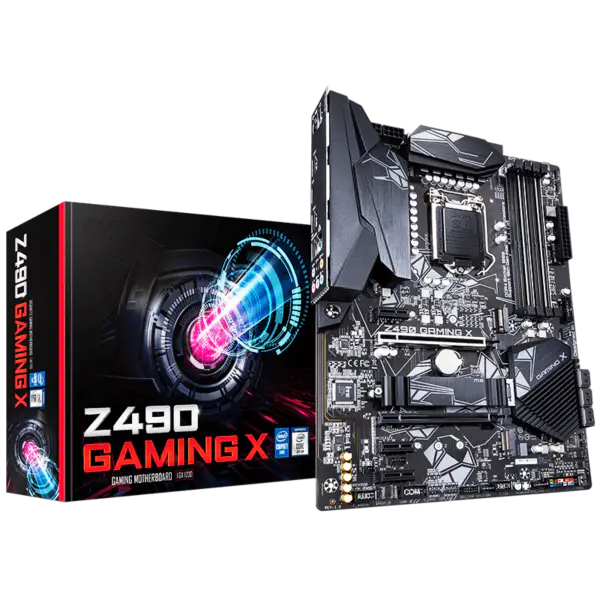 Ga emolevy Z490 Gaming X emolevy tuki 3070 3080 10600kf 10700k 10850k Intl Z490 Lga 1200 Gaming emolevy Intl Z490 Lga 1200 Gaming emolevy