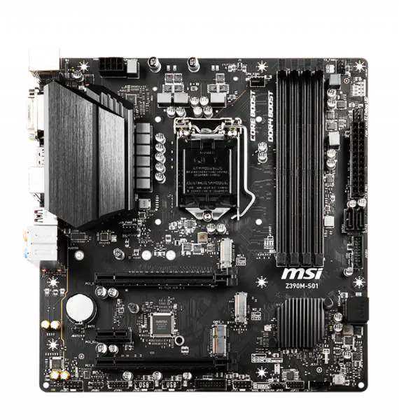 Msi emolevy Z390m tukee 8700 prosessori Win7 järjestelmä Desktop emolevy 8th 9th Gen Cpu Z390m S01 Z390