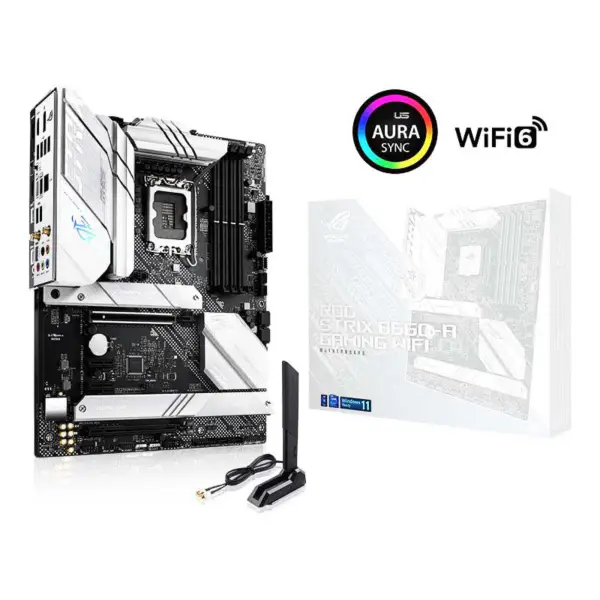 Rog Strix B660-a Gaming Wifi D4 Snow Blowing emolevy Support Cpu 12. sukupolven Intl B660 Lga 1700