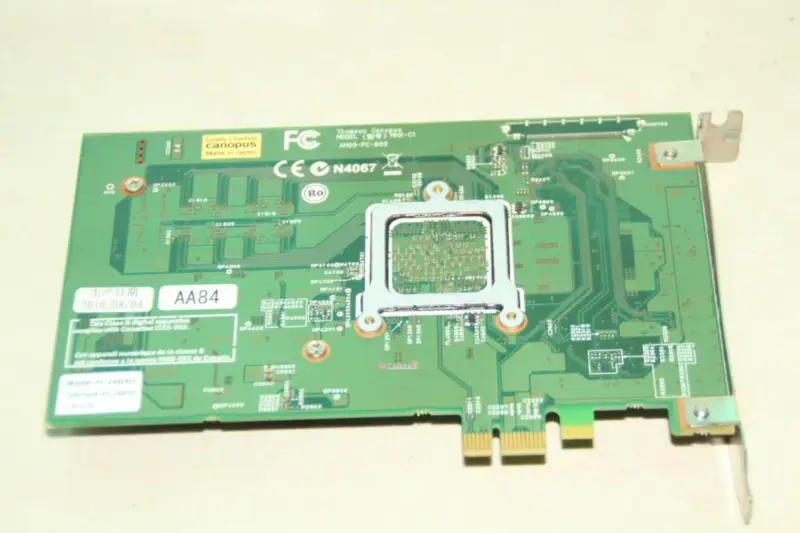 Canopus FIRECODER Blu-ray MHX-C1 PCI X1 High Speed -laitteistokortti AM09-PC-809