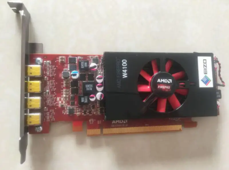 AMD FirePro W4100 2G DDR5 ammattikäyttöön tarkoitettu näytönohjain