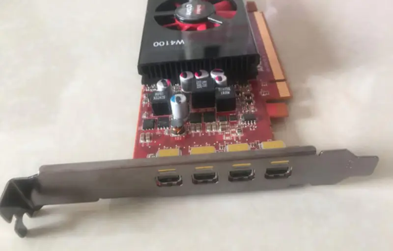 AMD FirePro W4100 2G DDR5 ammattikäyttöön tarkoitettu näytönohjain