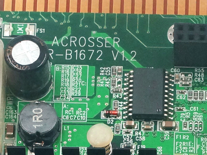 acrosser AR-B1672 V1.2 -teollisuusemolevy