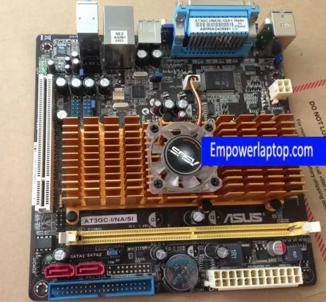Asus AT3GC-I/NA/SI 945GC Dual Core Atom 330 Low Energy Mini Board 17*17 palvelinemolevy emolevy