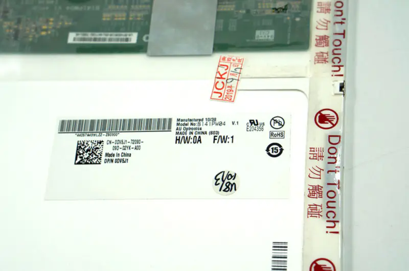 B141PW04 V.1 V1 DELL E6410 E5410 LTN141BT10 001 LP141WP2 TPA1 LCD-NÄYTTÖ 30PIN EDP 1440*900 -näyttöön B141PW04 V.1 V1