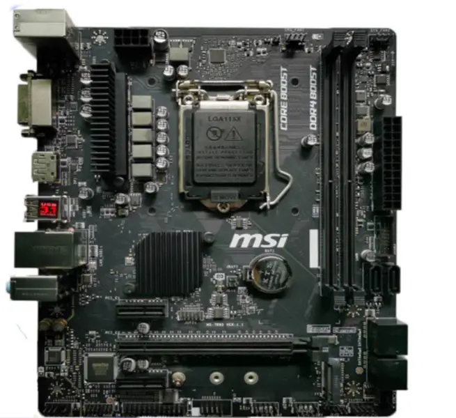 MSI B360M-S02 emolevy LGA1151 DDR4 64GB Tukee 8/9. sukupolven prosessoria 9700KF 9900K M-ATX