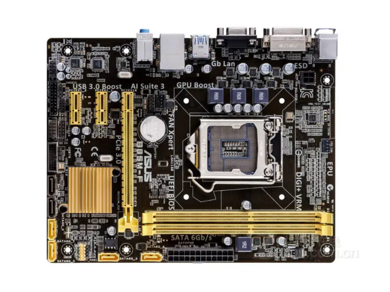 Asus B85M-F Pöytäemolevy B85 LGA 1150 i7 i5 i3 DDR3 16G SATA3 USB3.0 Micro-ATX-emolevy B85 LGA 1150 i7 i5 i3 DDR3 16G SATA3 USB3.0 Micro-ATX