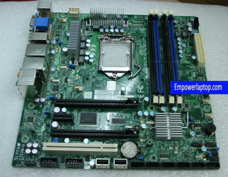 SuperMicro C7SIM-Q 1156-nastainen palvelinemolevy Dual NIC tukee I3 I5 I7 Xeon-suoritinta.
