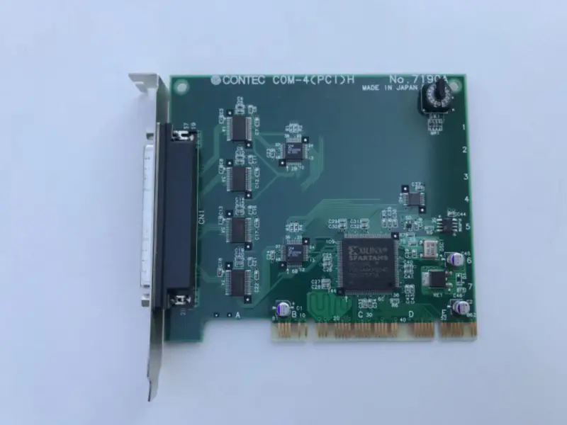 CONTEC COM-4(PCI)H NO.7190A teollisuuskortti