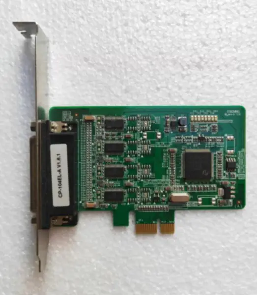 MOXA CP-104EL-A 4 sarjaporttia RS-232 2U-kehys PCI-E-monisarjaporttikortti CP-104EL