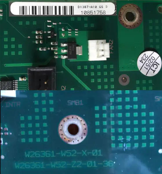SIEMENS D1387-A10 GS 3 W26361-W52-X-01 W26361-W52-Z2-01-36 teollisuuskäyttöön tarkoitettu emolevy