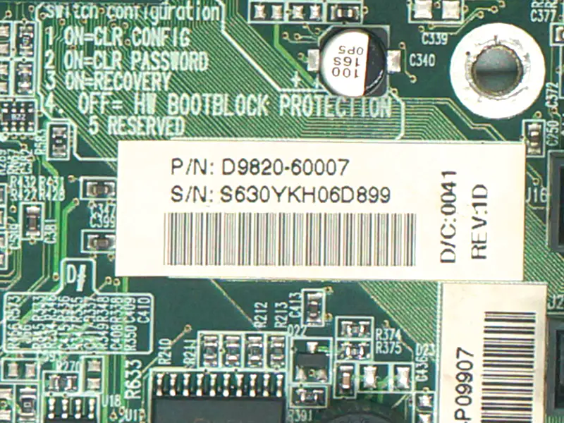 HP D9820-60007 -emolevy