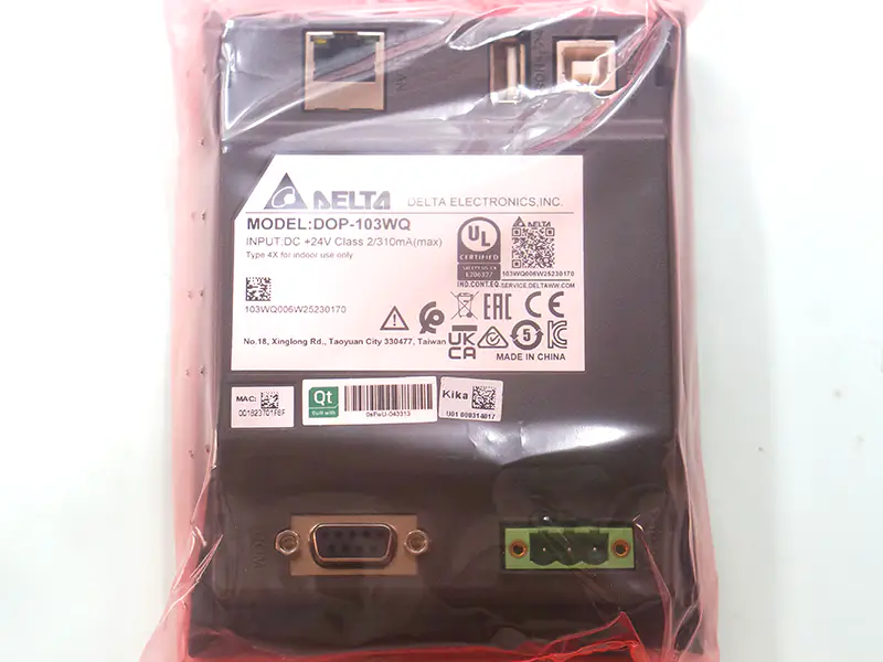 Delta DOP-103WQ HMI-näyttö