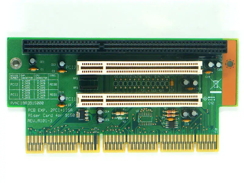 Advantech 19A3915000 Riser-kortti 9150 REV.A101-3