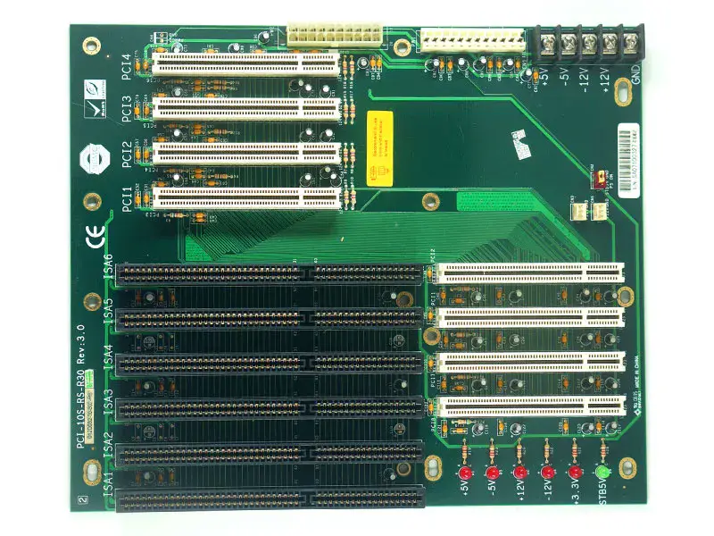 IEI PCI-10S-RS-R30 Rev:3.0 -taustalevy IEI PCI-10S-RS-R30 Rev:3.0