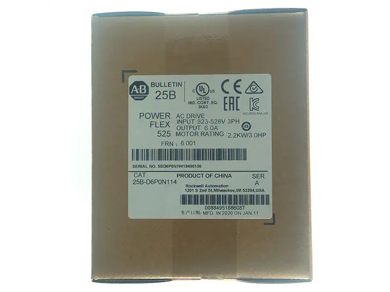 Allen bradley 25B-D6P0N114 PLC-moduuli