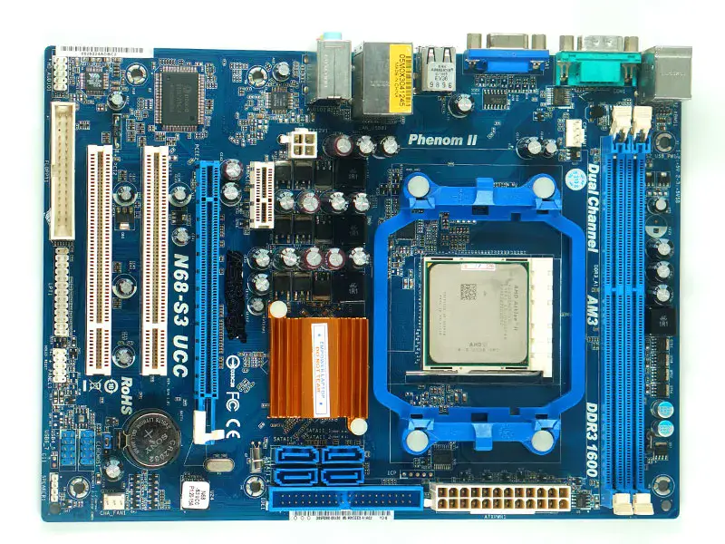 Asrock Asrock AM3 integroitu pieni N68-S3 UCC -emolevy