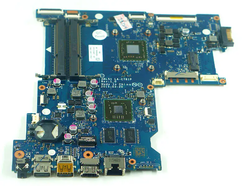 HP:n emolevy 814611-001 15-AF ABL51 LA-C781P