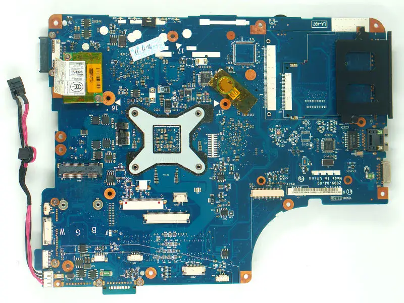 Toshiba Satellite 17'' L500D L505D NSWAE LA-5332P K000093250 Emolevy