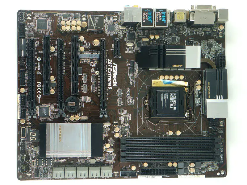 ASROCK Z87 Extreme6 LGA 1150 DDR3-emolevy ASROCK Z87 Extreme6 LGA 1150 DDR3-emolevy