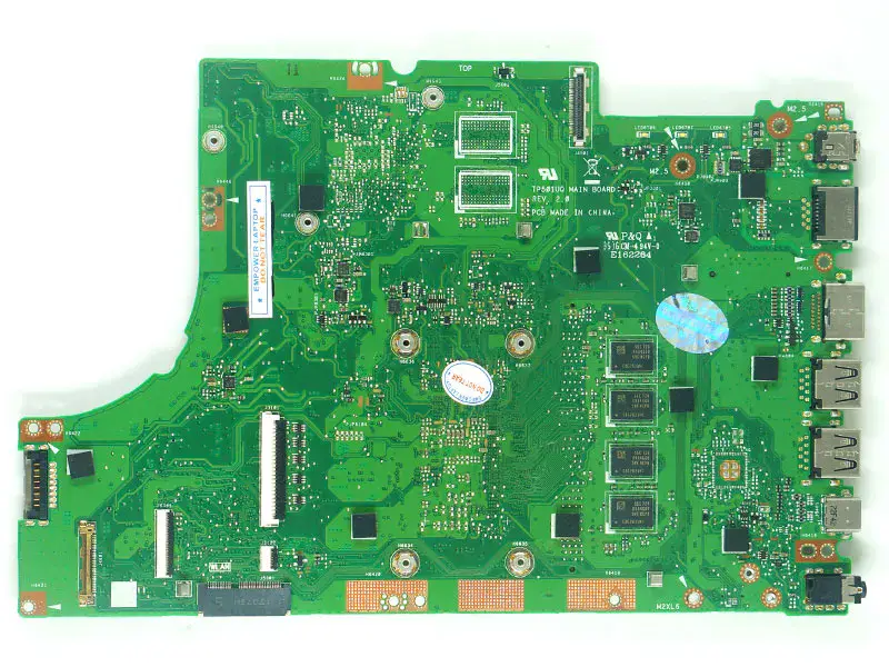 TP501UA emolevy I5-6200 Onboard 4GB RAM ASUS TP501UA TP501U TP501UQ TP501UB kannettavan tietokoneen emolevyyn