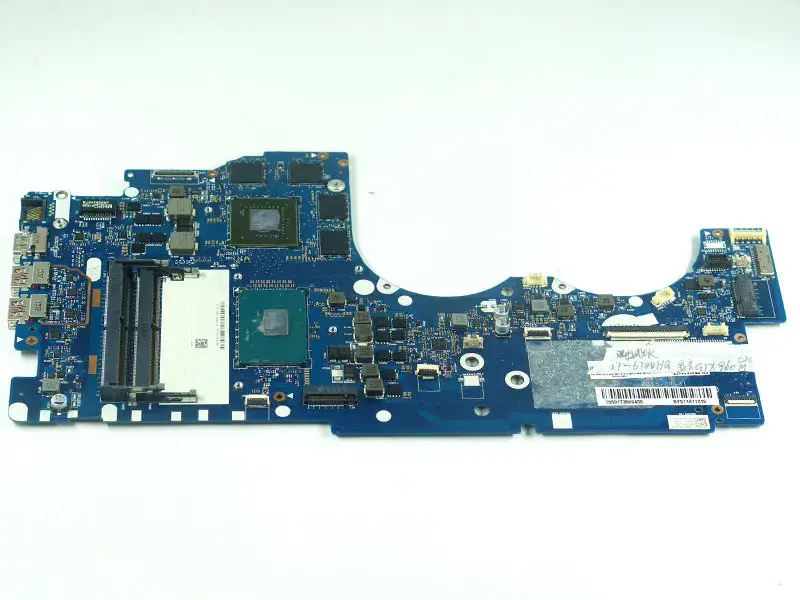 Lenovon emolevy Y700 BY511 NM-A541, jossa on I7-6700HQ-suoritin